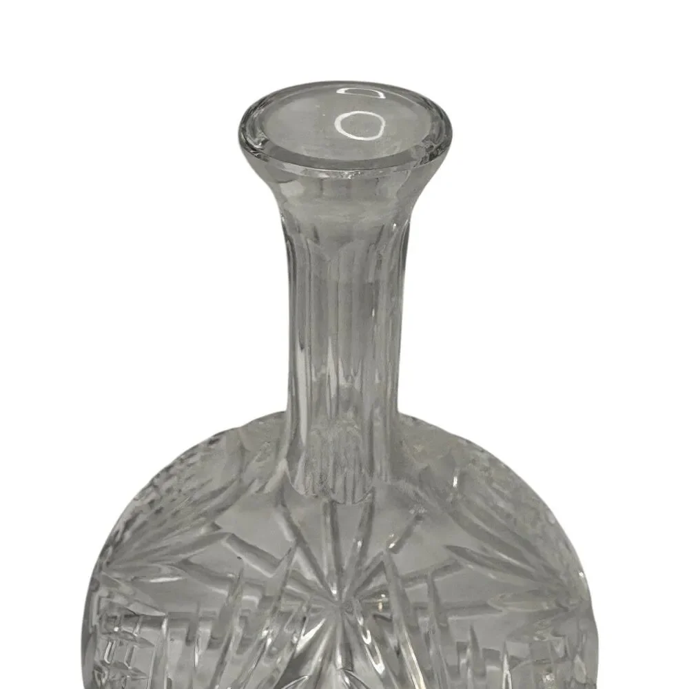 Crystal Decanter | Ships Carafe | Mushroom Stopper |